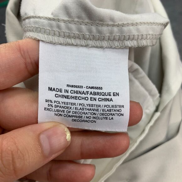 Nike Golf Pants Mens 34 Beige Dri Fit Tech Flat Front Quick Dry Performance - Picture 12 of 15